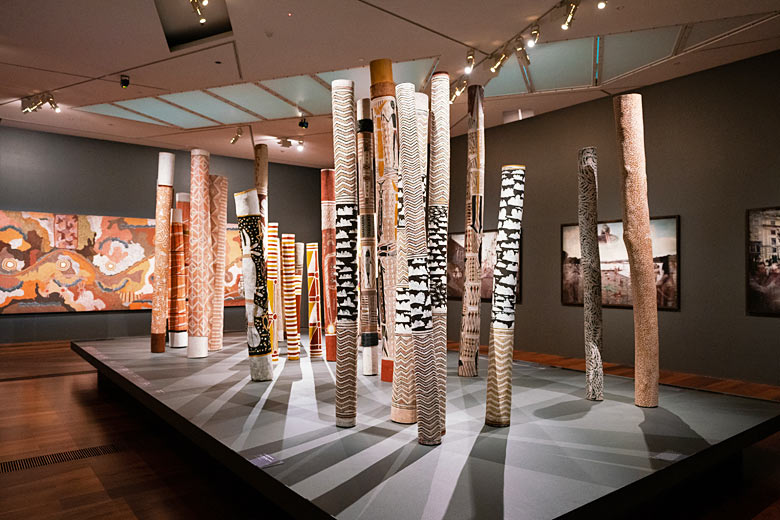 Contemporary indigenous art at the NGV