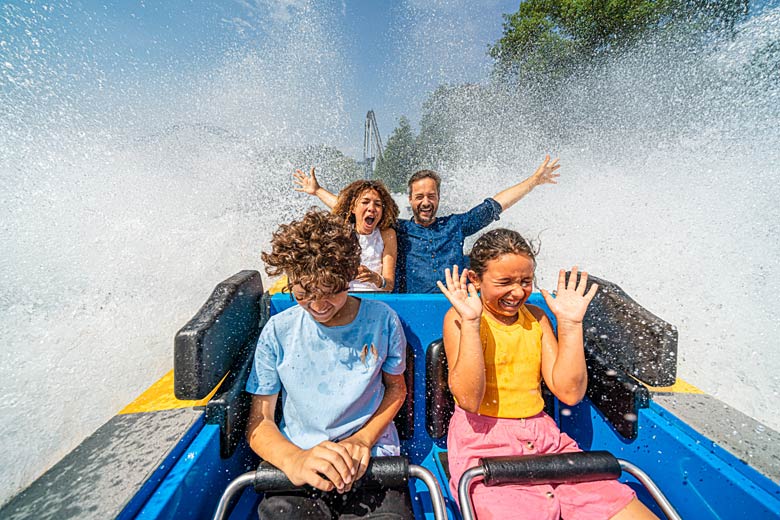 Making a splash on Poseidon at Europa-Park, Germany