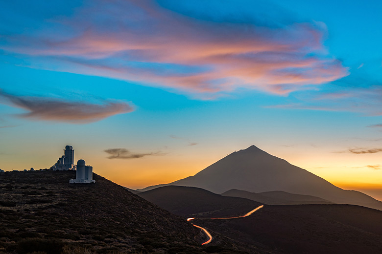 The Teide Observatory at Montaña de Izaña