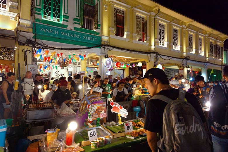 Taste Thai flavours at the Walking Street Market, Phuket Town